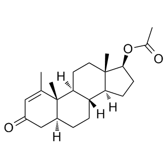 Methenolone acetate Structure
