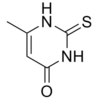 Methylthiouracil Structure