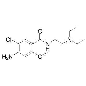 Metoclopramide Structure