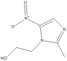 Metronidazole Structure