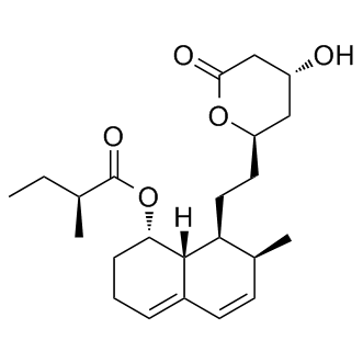 Mevastatin Structure