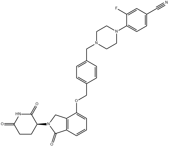 Mezigdomide (CC-92480) Structure