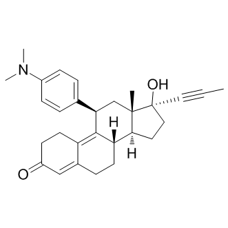 Mifepristone Structure