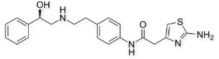 Mirabegron Structure