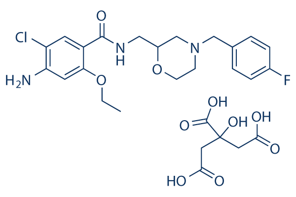Mosapride Citrate Structure