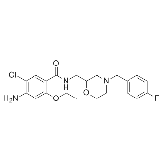 Mosapride  Structure