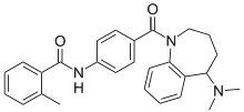 Mozavaptan Structure