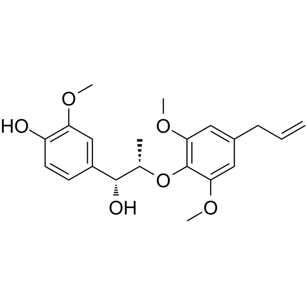 Myrislignan Structure