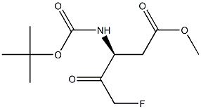N-BOC-D-FMK Structure