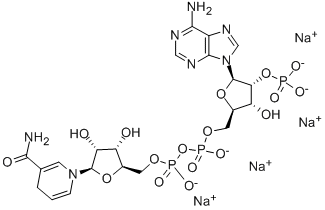 NADPH tetrasodium salt Structure