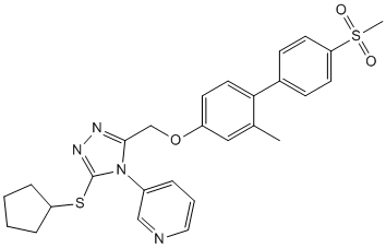 NMS-873 Structure