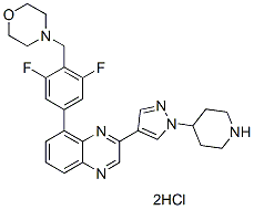 NVP-BSK805 dihydrochloride Structure
