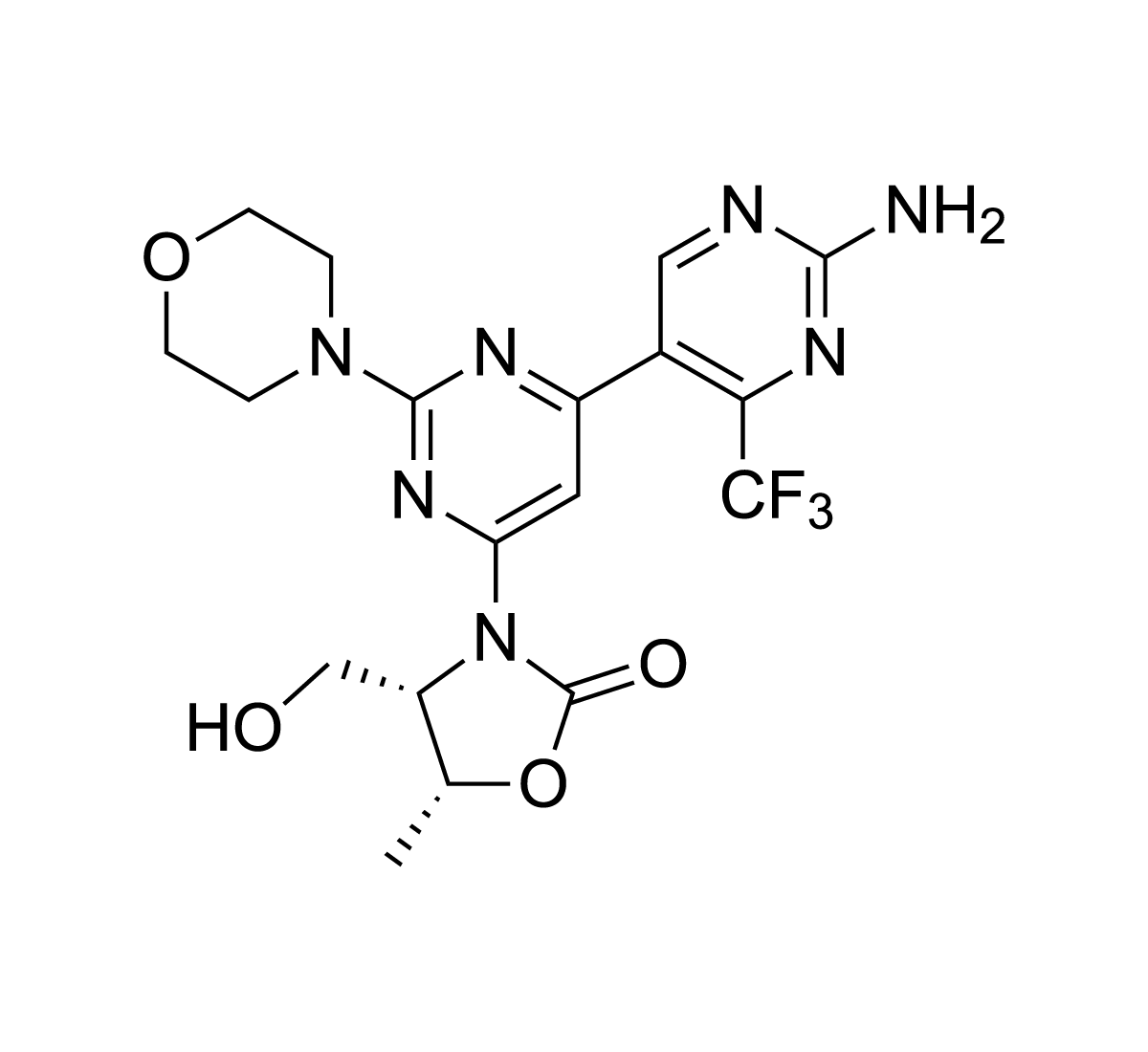 NVP-CLR457  Structure