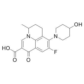 Nadifloxacin  Structure
