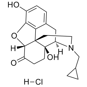 Naltrexone Hydrochloride Structure