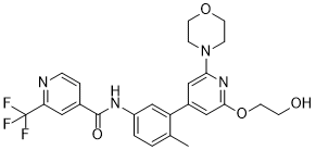 Naporafenib Structure