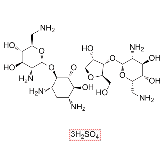 Neomycin sulfate Structure