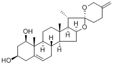 Neoruscogenin Structure