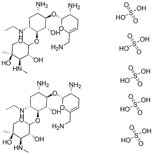 Netilmicin Sulfate Structure