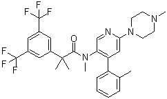 Netupitant Structure