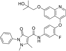 Ningetinib Structure