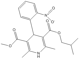 Nisoldipine Structure