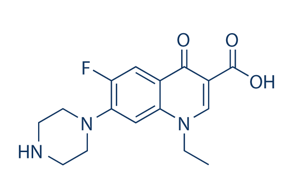 Norfloxacin Structure