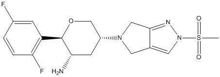 Omarigliptin Structure