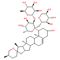 Ophiopogonin-D Structure