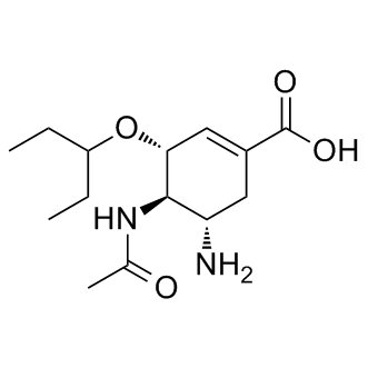 Oseltamivir acid  Structure