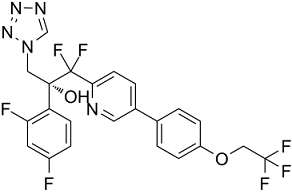 Oteseconazole Structure