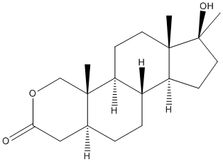 Oxandrolone Structure