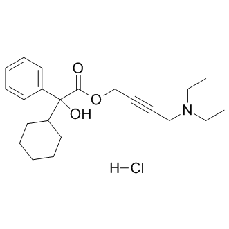 Oxybutynin Hydrochloride Structure