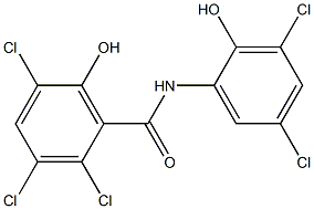 Oxyclozanide Structure