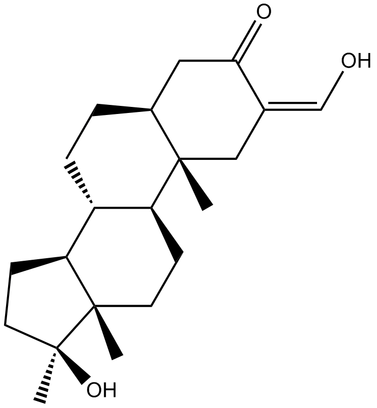 Oxymetholone Structure