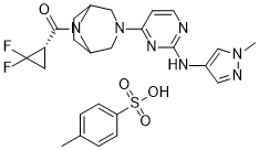 Brepocitinib P-Tosylate Structure