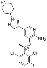 Crizotinib (PF-02341066) Structure