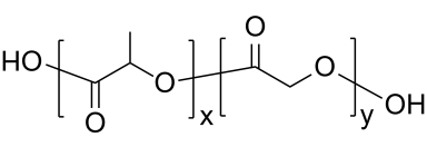 PLGA(50:50)-OH Structure