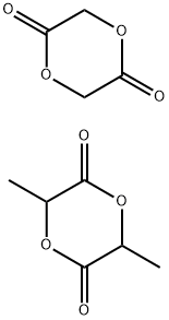 PLGA lactide:glycolide (50:50) Structure
