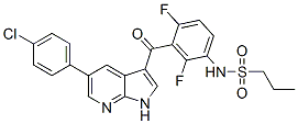 Vemurafenib (PLX4032) Structure