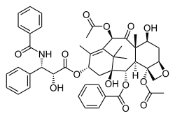 Paclitaxel Structure