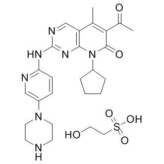 Palbociclib Isethionate Structure