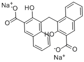 Pamoic acid disodium Structure