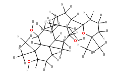 Panaxtriol Structure