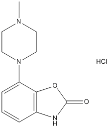 Pardoprunox Hydrochloride Structure