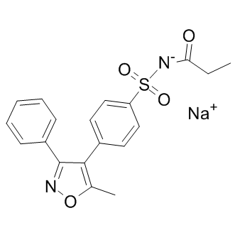 Parecoxib Sodium Structure