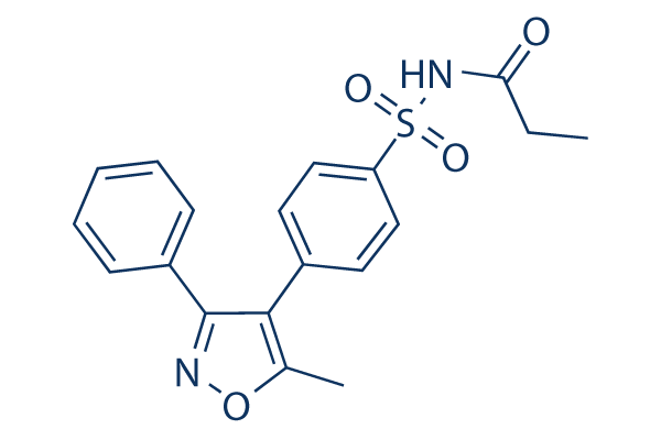 Parecoxib Structure