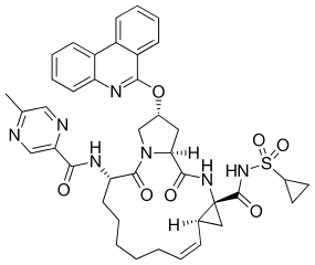 Paritaprevir Structure