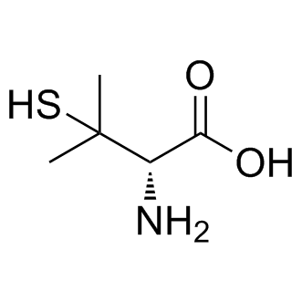 Penicillamine Structure
