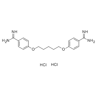 Pentamidine dihydrochloride Structure